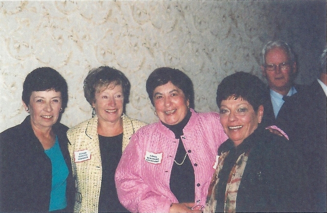 45th Reunion - Mary Stanley, Donna Soretto, Carol Bertagna and Terry Stanley/62.