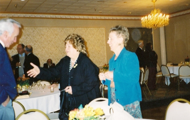 45th Reunion - Maureen Gibbons and Gay-Ann Beninati.