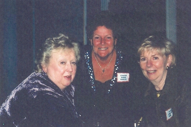 45th Reunion - Virginia Golden, Edwina Burke and Joan Lawless.