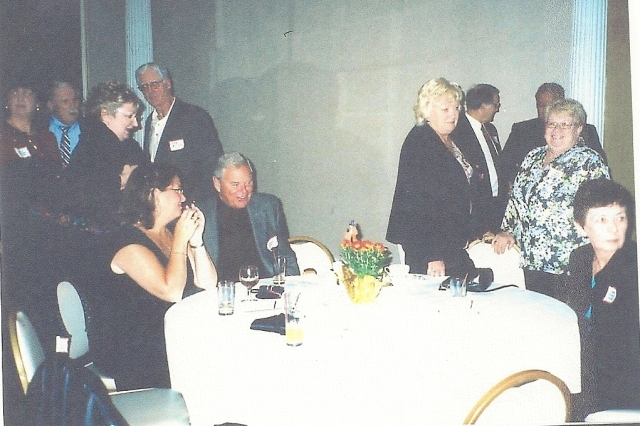 45th Reunion - Tom Cooney, Maureen Krawczyk, Linda OBrien, Mary Stanley and Betty Clinton.