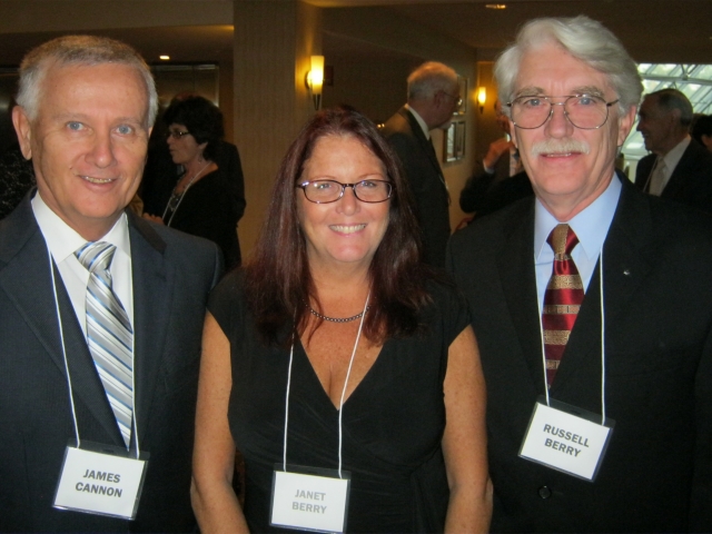 Jim Cannon, Janet Berry, Russell Berry